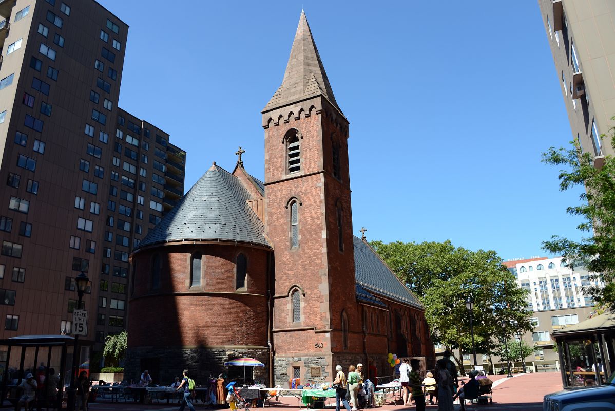 52 New York City Roosevelt Island Chapel Of The Good Shepherd Church